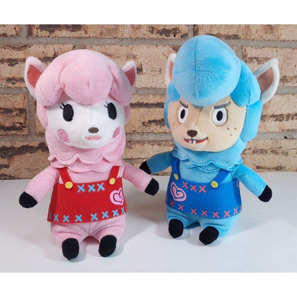 Reese & Cyrus - 8in. Stuffed/Plush Alpaca - Nintendo Animal Crossing 2015
